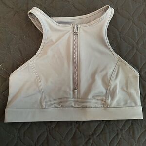 Fabletics Gray Bikini with High-Neck Design